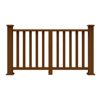 RUIKANG  Corrosion-resistant plastic wood fence Outdoor wooden railing  banister（Ask customer service for specific prices）