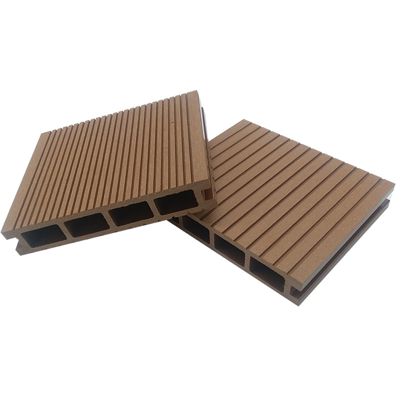 RUIKANG  Eco-friendly outdoor terrace Striped square hole floor（Ask customer service for specific prices）