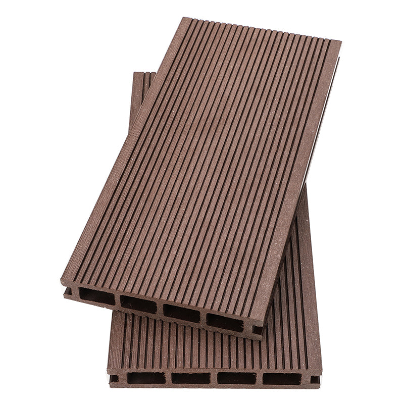 RUIKANG  Eco-friendly outdoor terrace Striped square hole floor（Ask customer service for specific prices）