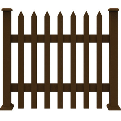 RUIKANG  Corrosion-resistant plastic wood fence Outdoor wooden railing  banister（Ask customer service for specific prices）